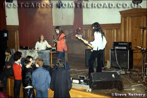 Marillion - Civic Centre, Berkhamsted - 01.03.1980 - Photo by Steve Rothery